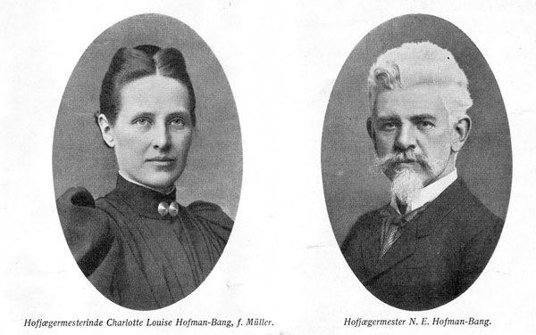 Charlotte Louise Müller and Niels Erik Hofman-Bang
