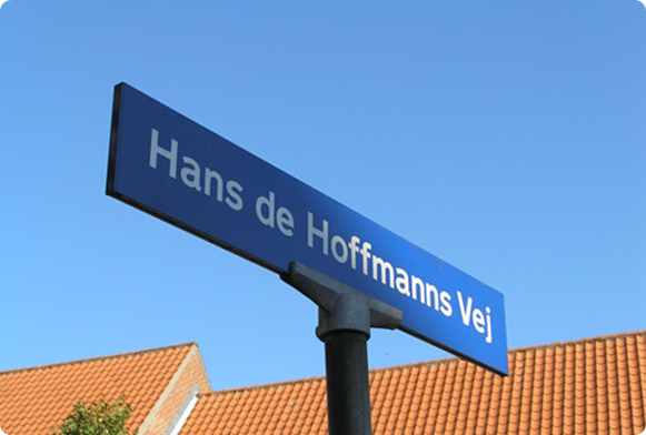 Hans de Hofman street in Fredericia